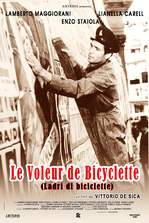 Le Voleur de bicyclette Affiche
